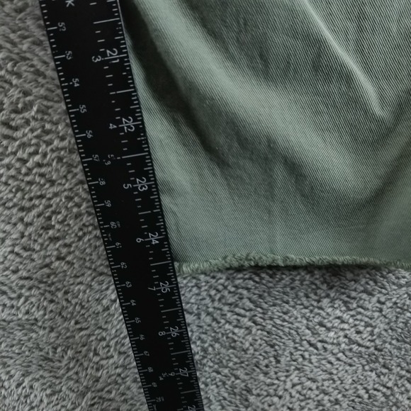 Frank & Eileen Pants Womens‎ 6 Green Wicklow Italian Chino Raw Hem Luxury - Picture 6 of 9